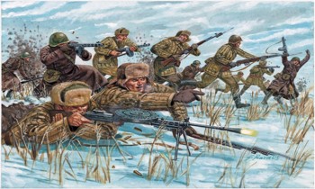 Italeri 6069 Russische Infanterie Winteruniform M1:72